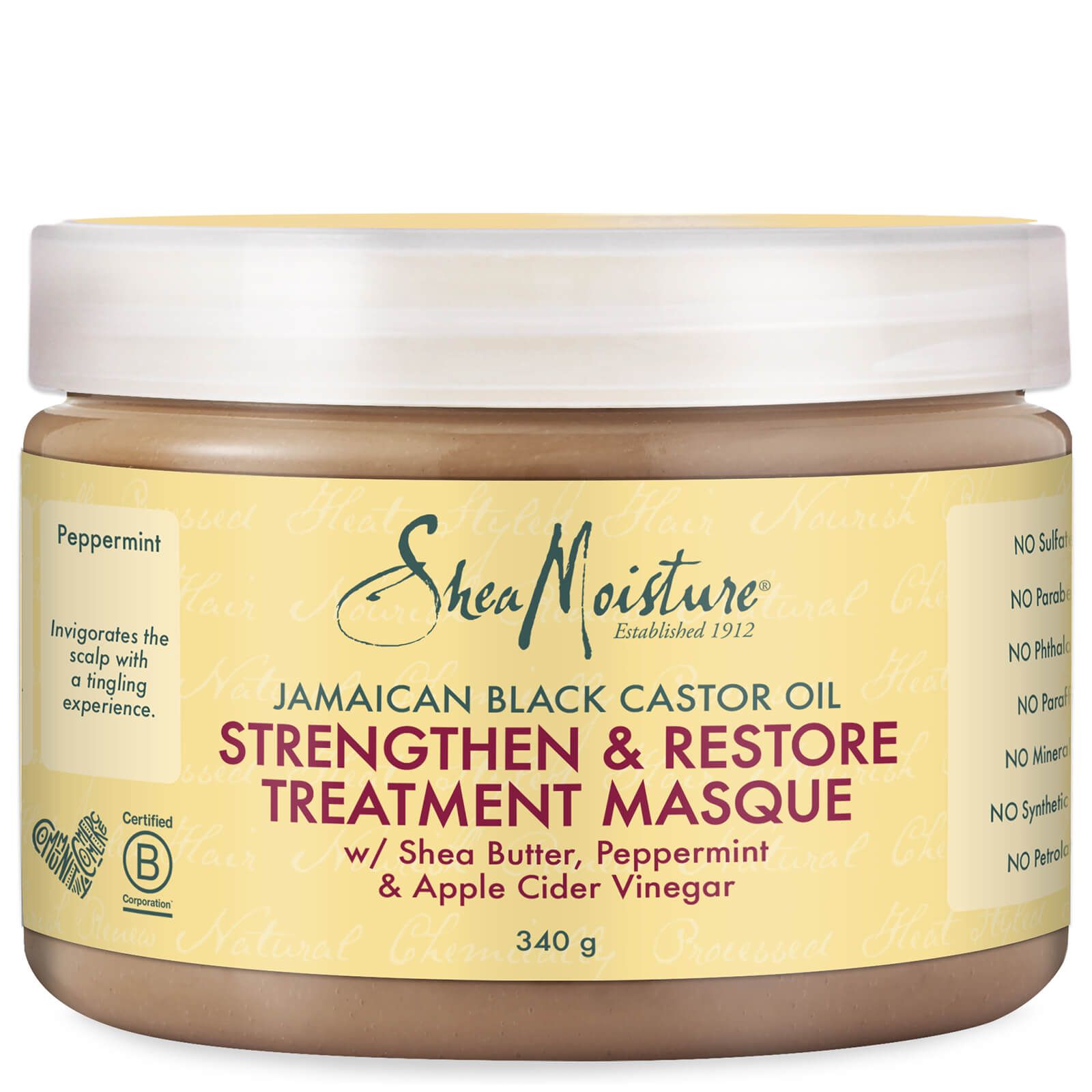 Mascarilla Shea Moisture Jamaican Black Castor