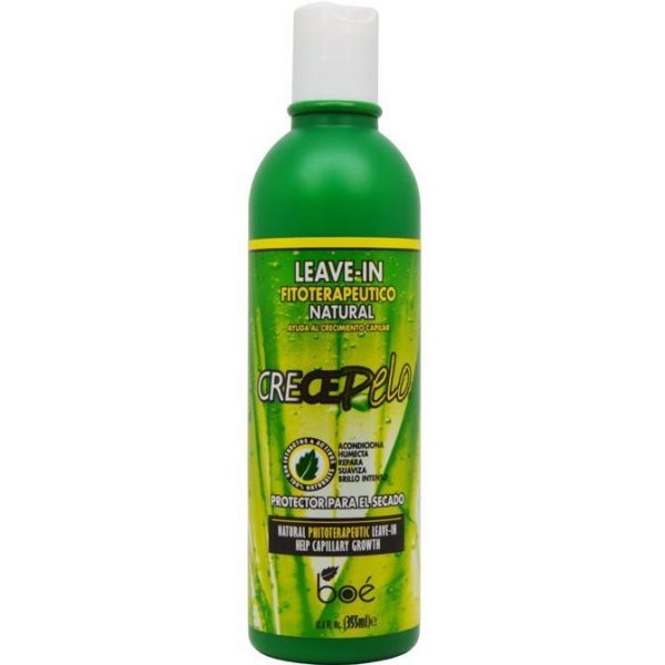 Crece Pelo Natural Boe Phitoterapeutic Leave-In 12Oz