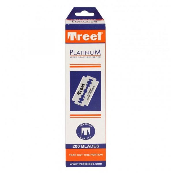 200 Hojas de Doble Filo Treet Platinum