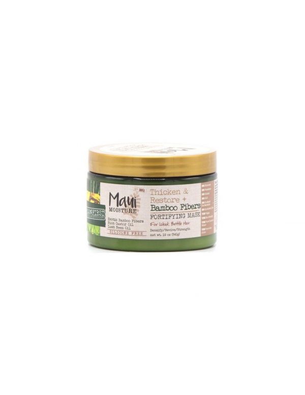 Maui Moisture Bamboo Fiber Fortifying Mask 12oz