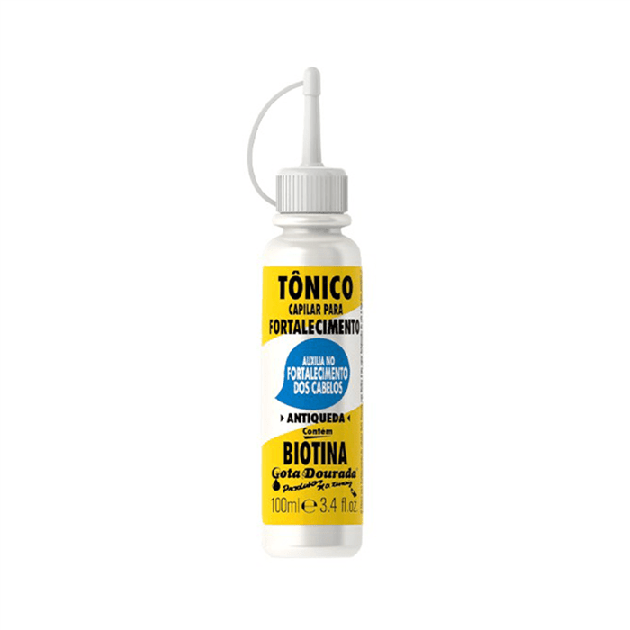 GOTA DOURADA TONICO BIOTINA ANTIQUEDA100ML