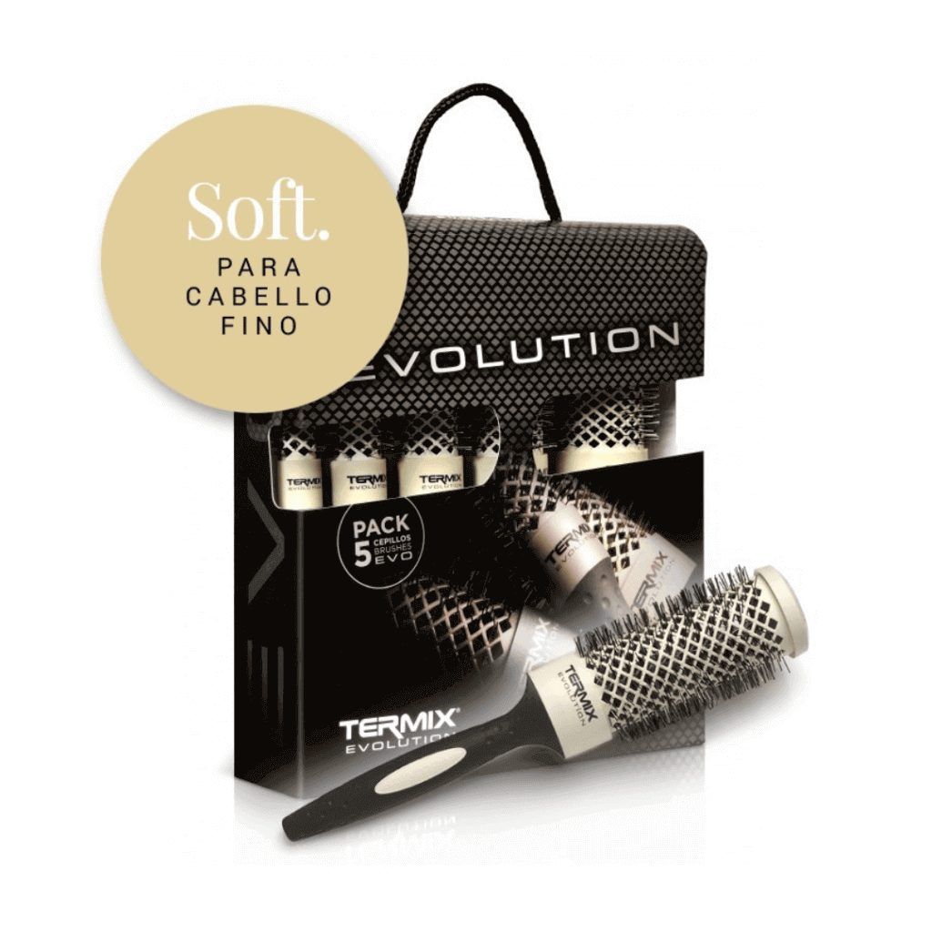 Pack 5 Cepillos Termix Evolution Soft