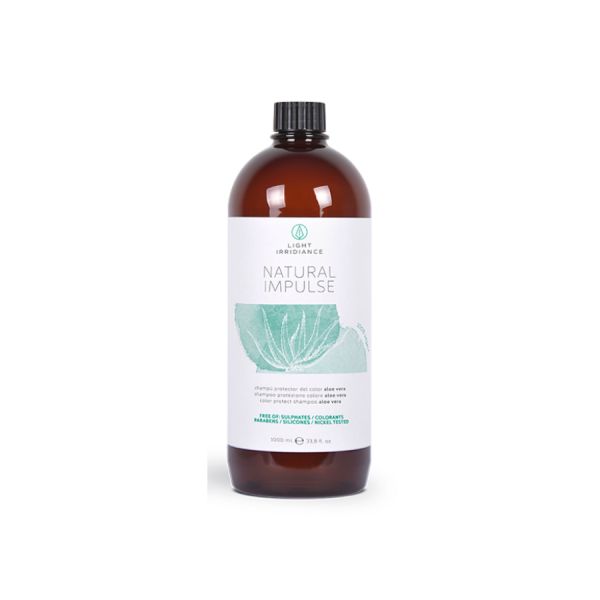 Light Irridiance Champú para Cabellos Teñidos o con Mechas 1000ml 100% Vegan