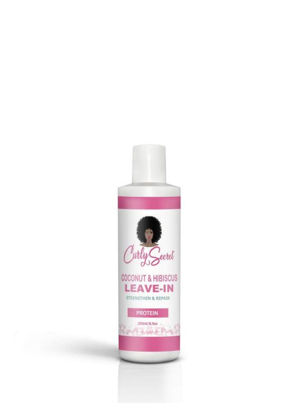 CURLY SECRET COCONUT & HIBISCUS LEAVE IN (PROTEIN) 250ML