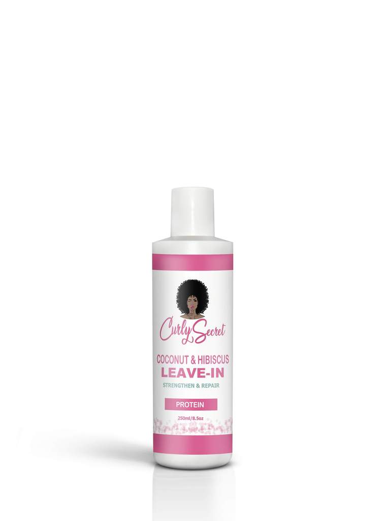 CURLY SECRET COCONUT & HIBISCUS LEAVE IN (PROTEIN) 250ML