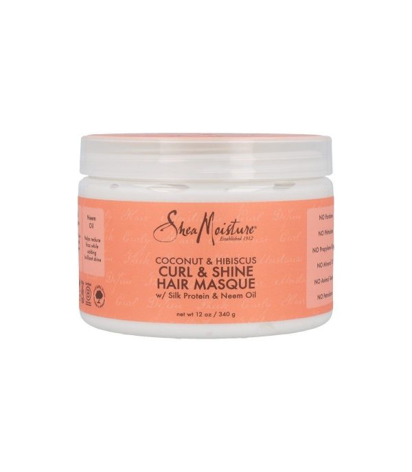 Shea Moisture Coconut & Hibiscus Curl Tratamiento Mascarilla 12oz/340g