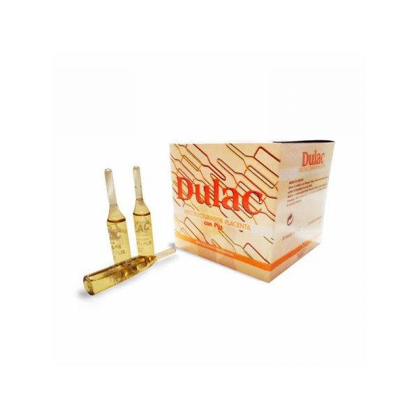 Dulac Placenta Reestructuradora 36 ampollas 12 ml
