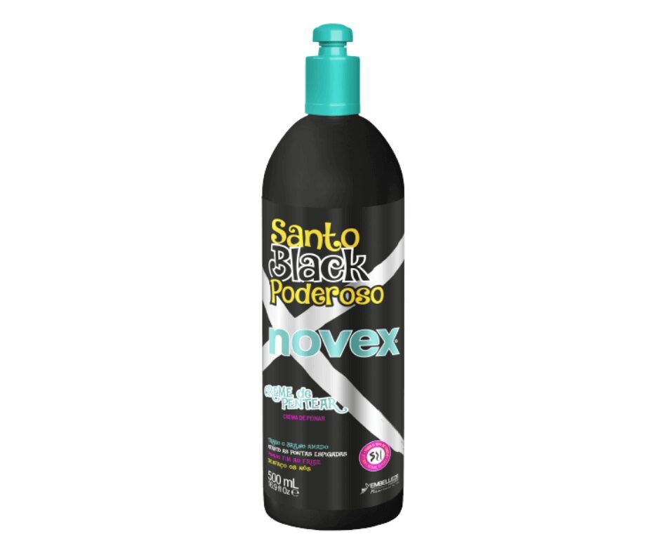 Crema de Peinar Novex Santo Black Poderoso