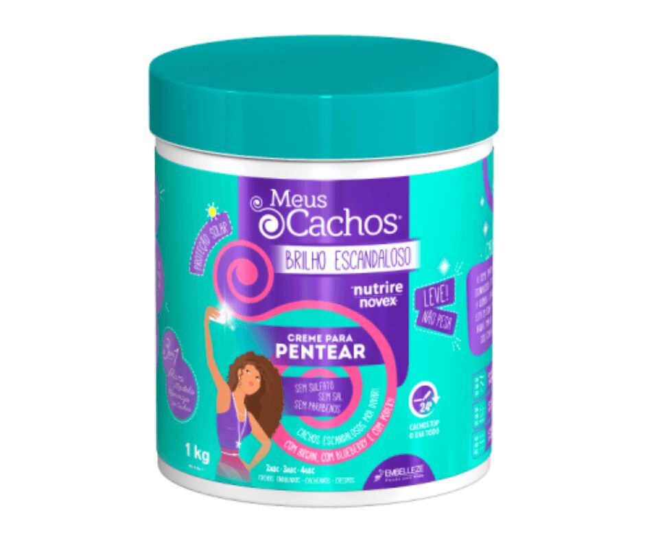 Crema de Peinar Novex Mis Rizos Super Shiny