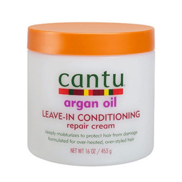 Cantu Crema Reparadora con Aceite de Argan sin Enjuague