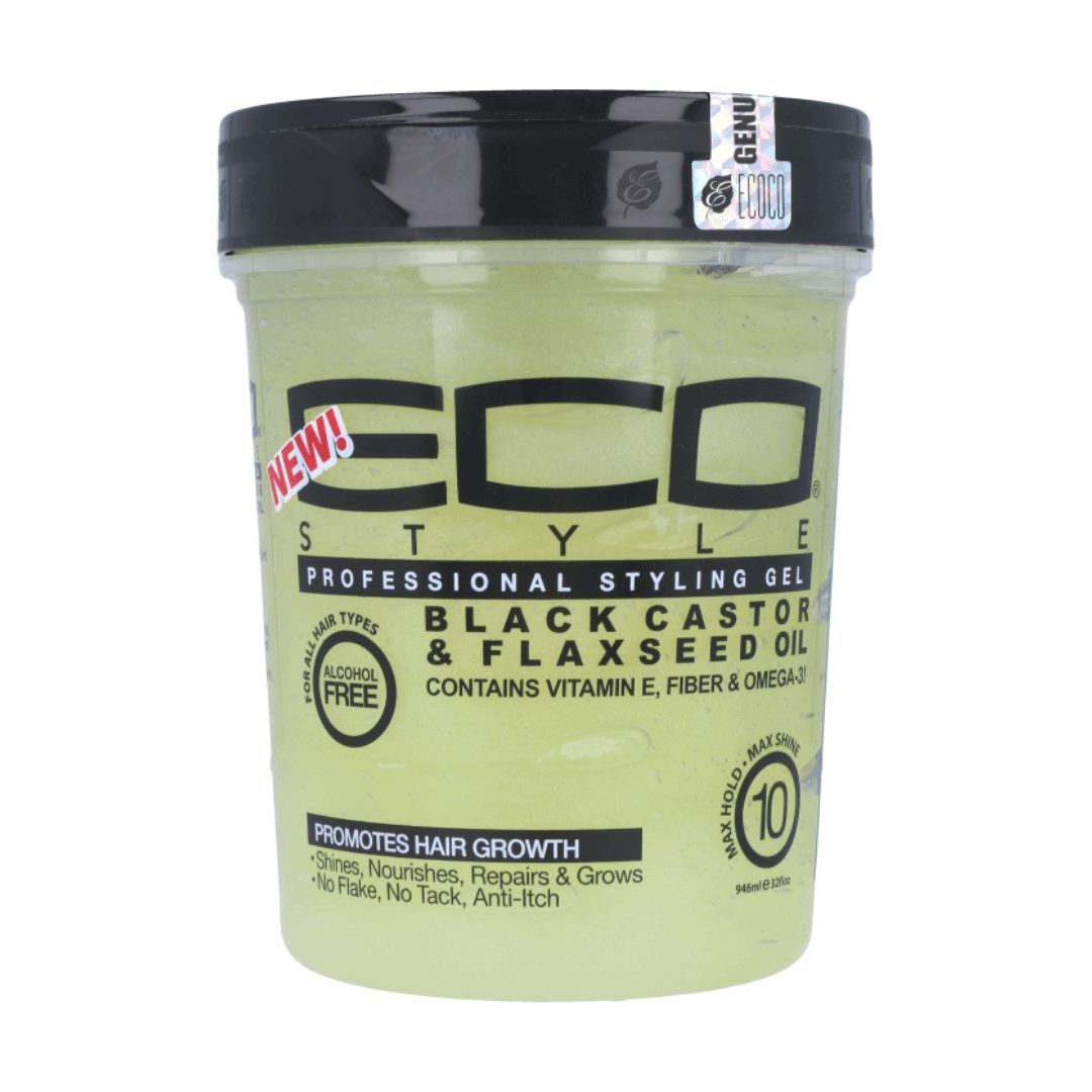 Eco Styler Styling Gel Black Castor 16oz/473 ml