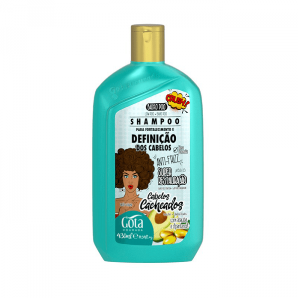 Gota Dourada Shampoo Fortalecimiento Cacheados 430ml