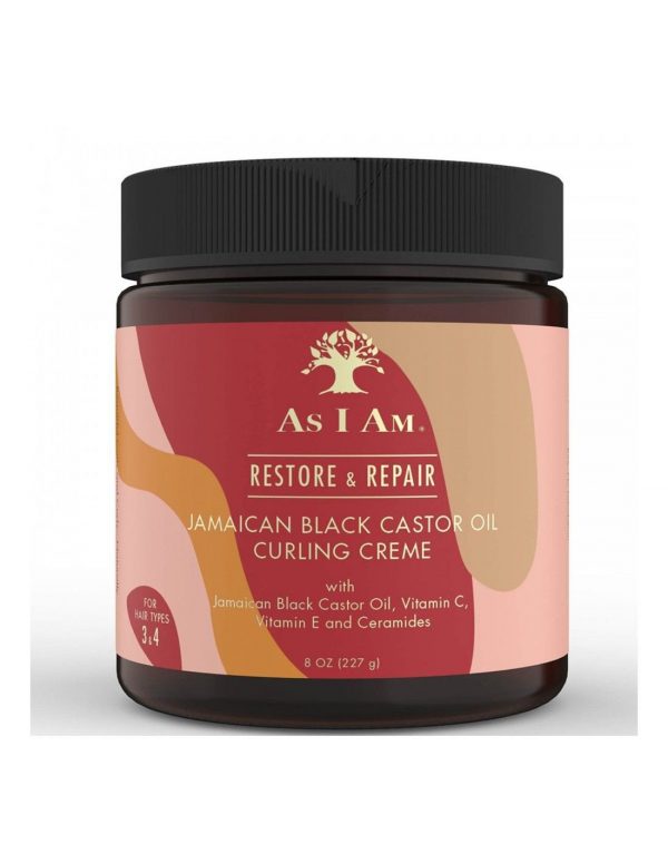 As I Am Jamaican Black Castor Oil Curling Creme 8oz