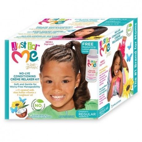 No-Lye Conditioning Crème Relaxer Kit Children's REGULAR Just For Me