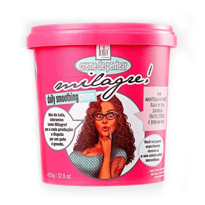 Lola Cosmetics Milagre – Creme de Pentear 450 G