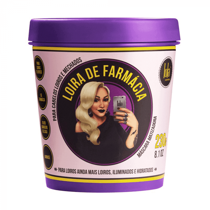 Lola Cosmetics Loira de Farmacia Máscara Matizadora (230gr)
