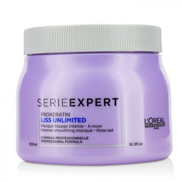 Mascarilla suavizante intenso L'Oreal Serie Expert Liss Unlimited 500 ml