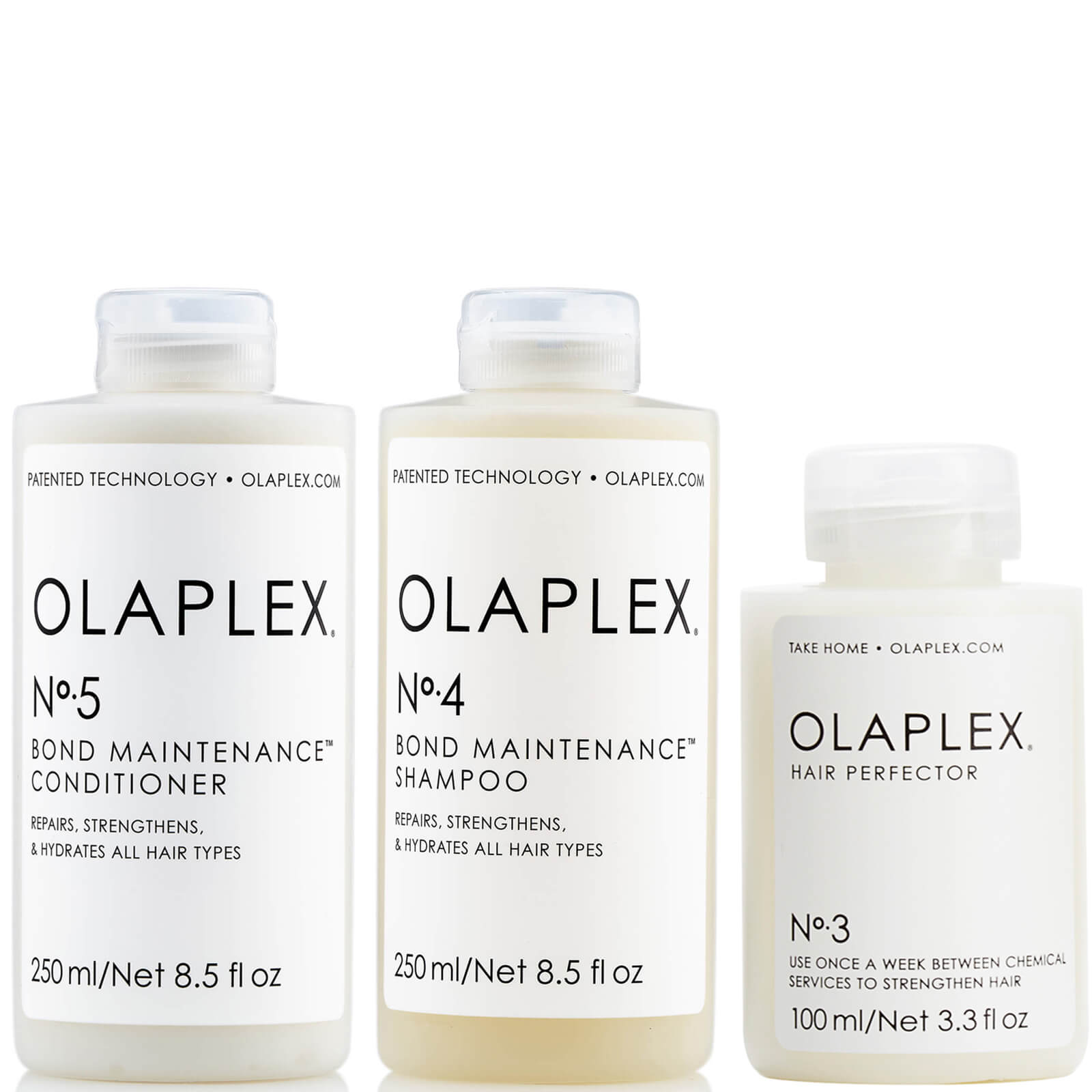 OLAPLEX PACK DE NUMERO 3 4 5