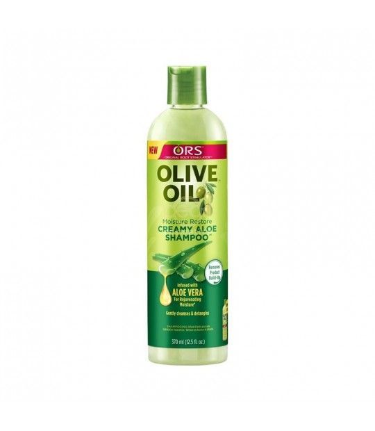 ORS OLIVE OIL CREAMY ALOE SHAMPOO WITH ALOE VERA 370 ML