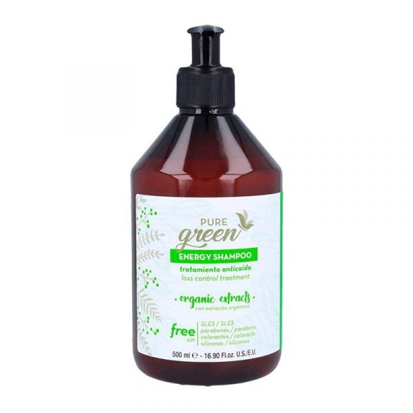 PURE GREEN CHAMPU ENERGY 500ML