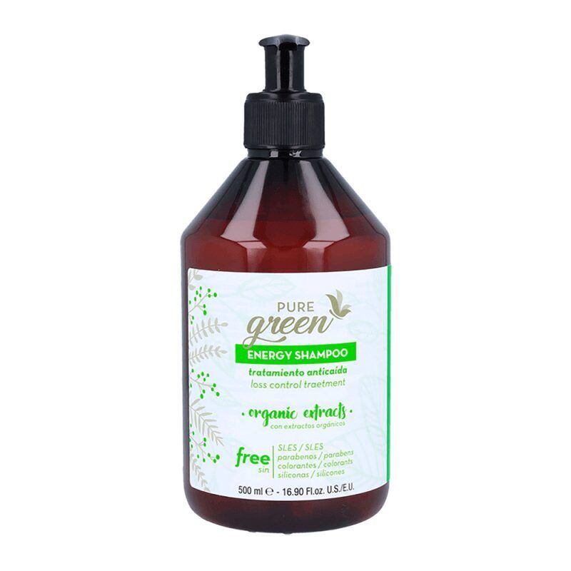 PURE GREEN CHAMPU ENERGY 500ML