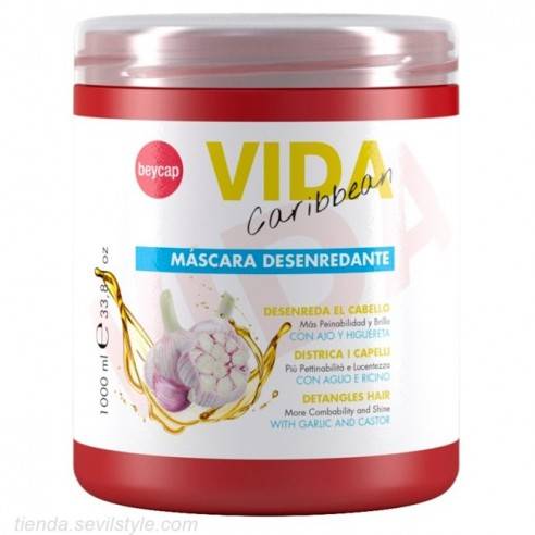 Mascarilla Caribean Vida 1000ml Beycap