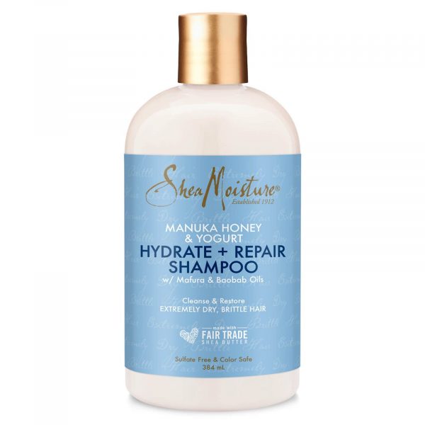 Shea Moisture Manuka Honey & Yogurt Hydrate + Repair Shampoo 384ml