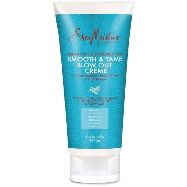 Shea Moisture Argan Oil & Almond Milk Smooth & Tame Blow Out Creme