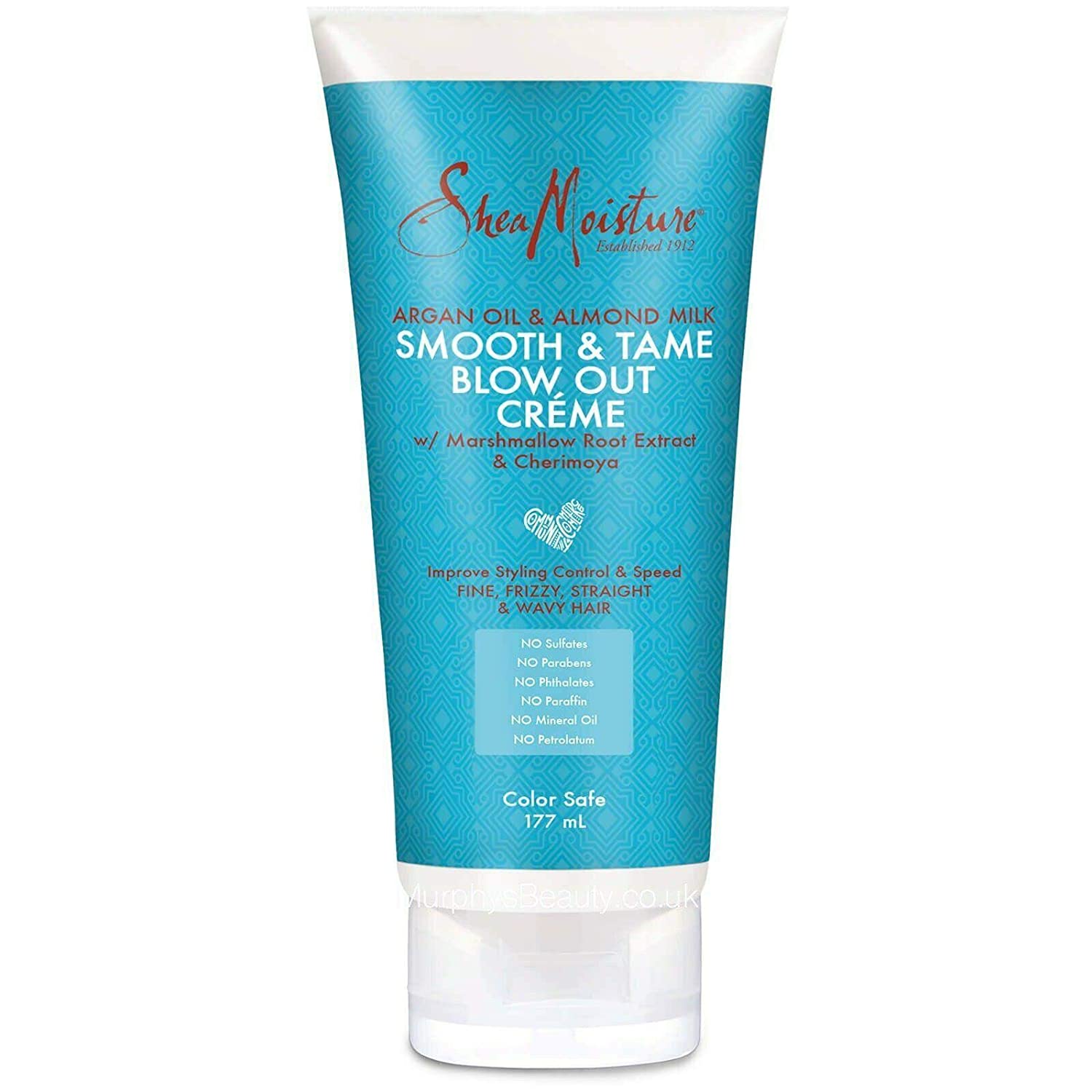 Shea Moisture Argan Oil & Almond Milk Smooth & Tame Blow Out Creme
