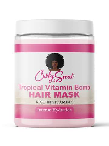 CURLY SECRET TROPICAL VITAMIN BOMB HAIR MASK 300ml
