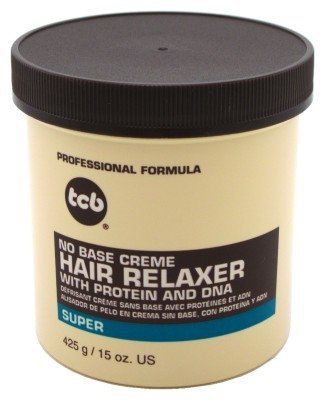 Tcb Professional Formula No Base Hair Relaxer With Protein And Dna Super Strength 15oz/42