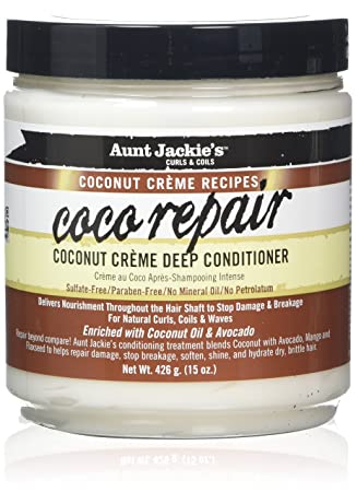 Aunt Jackie's Coconut Creme Recipes Coco Repair Deep Conditioner 426 g.