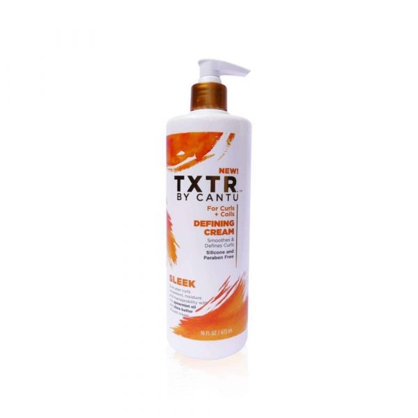 Cantu Txtr Sleek Defining Cream 473 Ml (cabellos Rizado+ondulados)