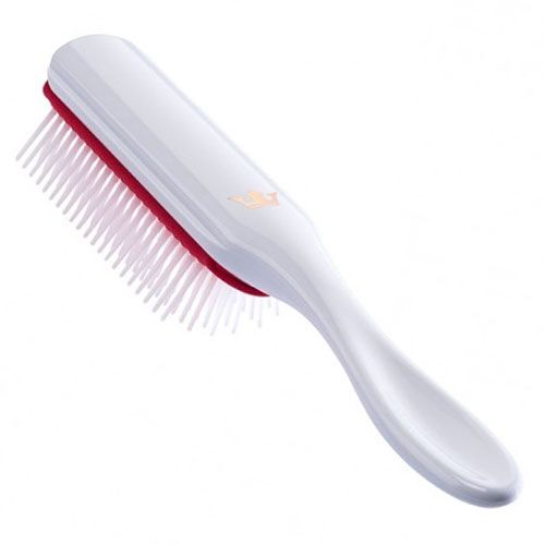 Denman D3 Limited Edition White With Rose Gold Crown Brush