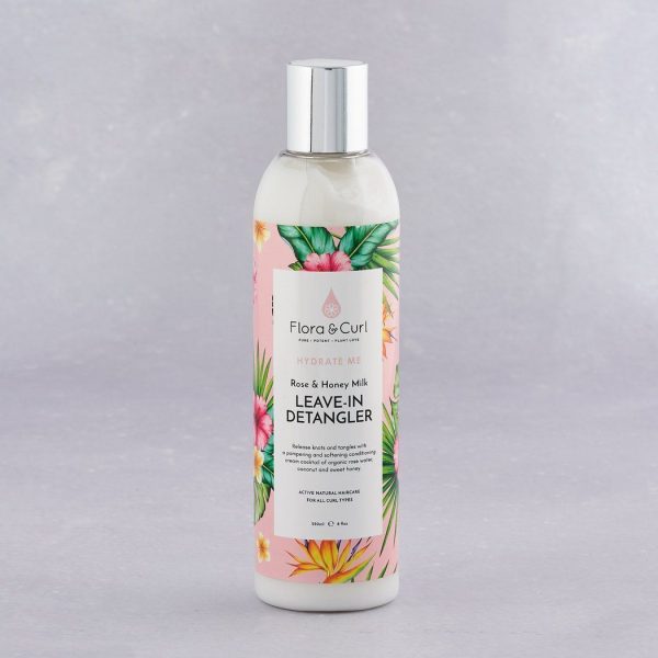 Flora & Curl Organic Rose & Honey Milk Detangler