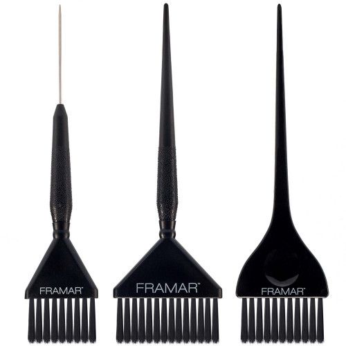 Juego de 3 brochas FRAMAR Variety Color Brush Set