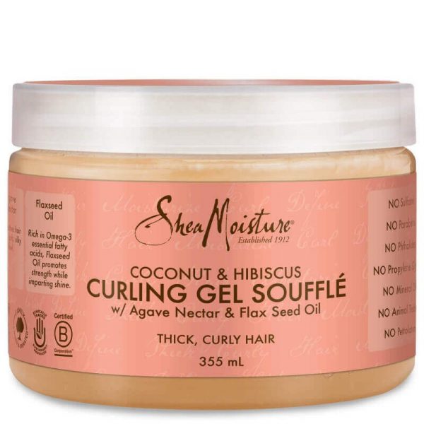 Gel Shea Moisture Soufflé de coco y al Hibiscus Curling