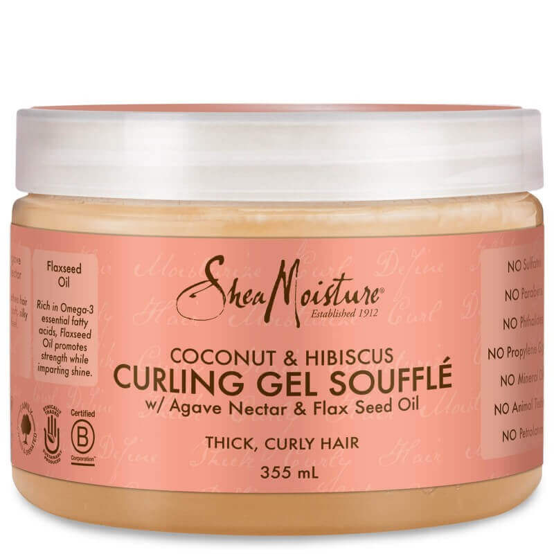 Gel Shea Moisture Soufflé de coco y al Hibiscus Curling