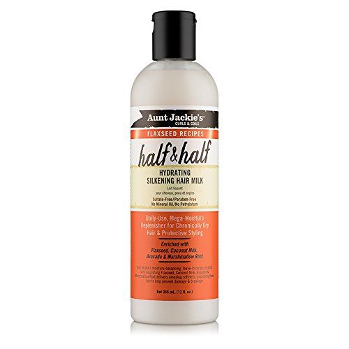 Aunt Jackie's Half & Half Hydrating Silkening Hair Milk 355 ml.