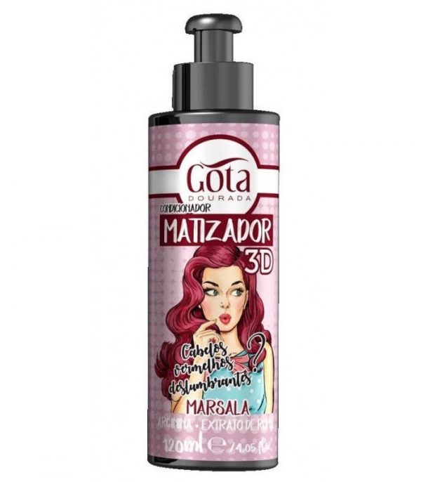 Gota Dourada Matizador 3d 300 ml