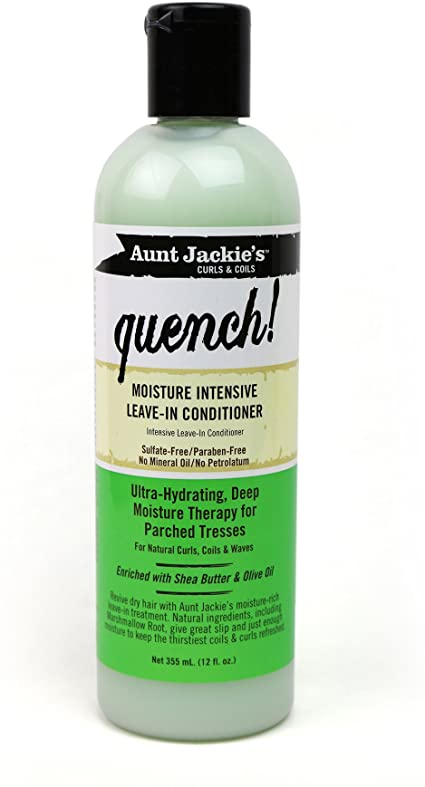 Aunt Jackies Quench Moisture Intensive Leave-In Conditioner 355 ml