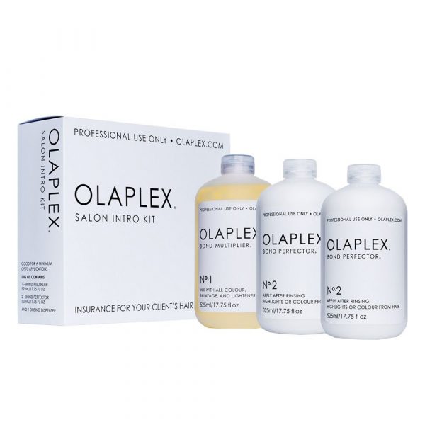 Olaplex SALON INTRO KIT Tratamiento reparación pelo 525ml